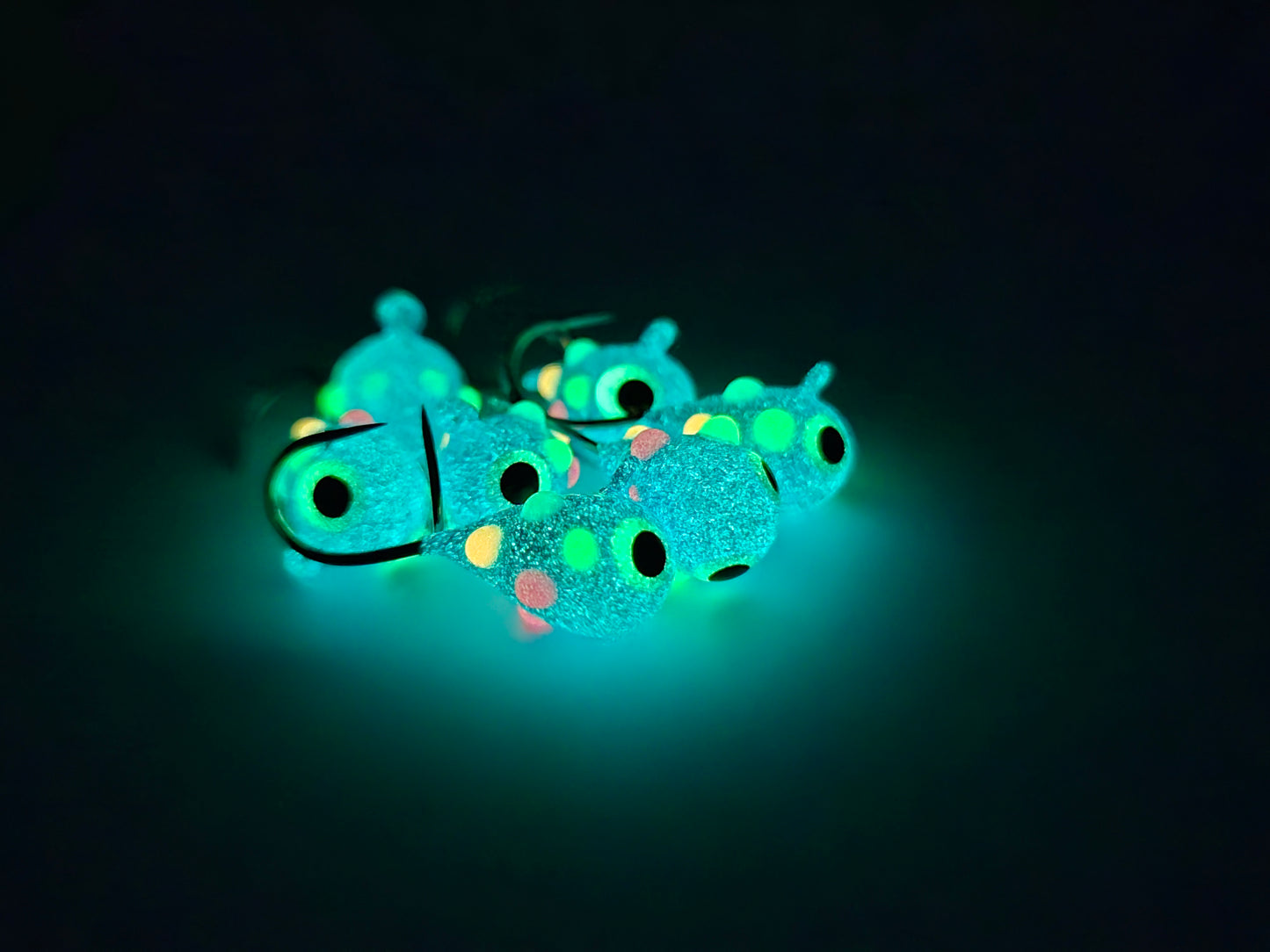 Mormyska blå epoxy GLOW