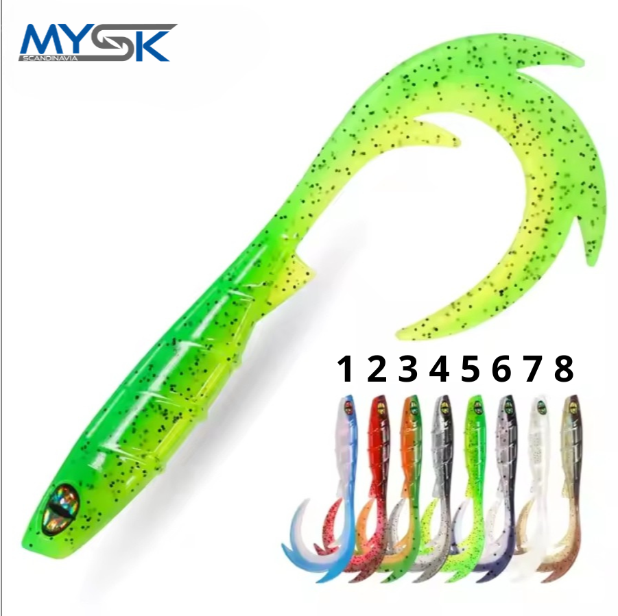 MYSK - Twister Grub 9,5cm 10-pack