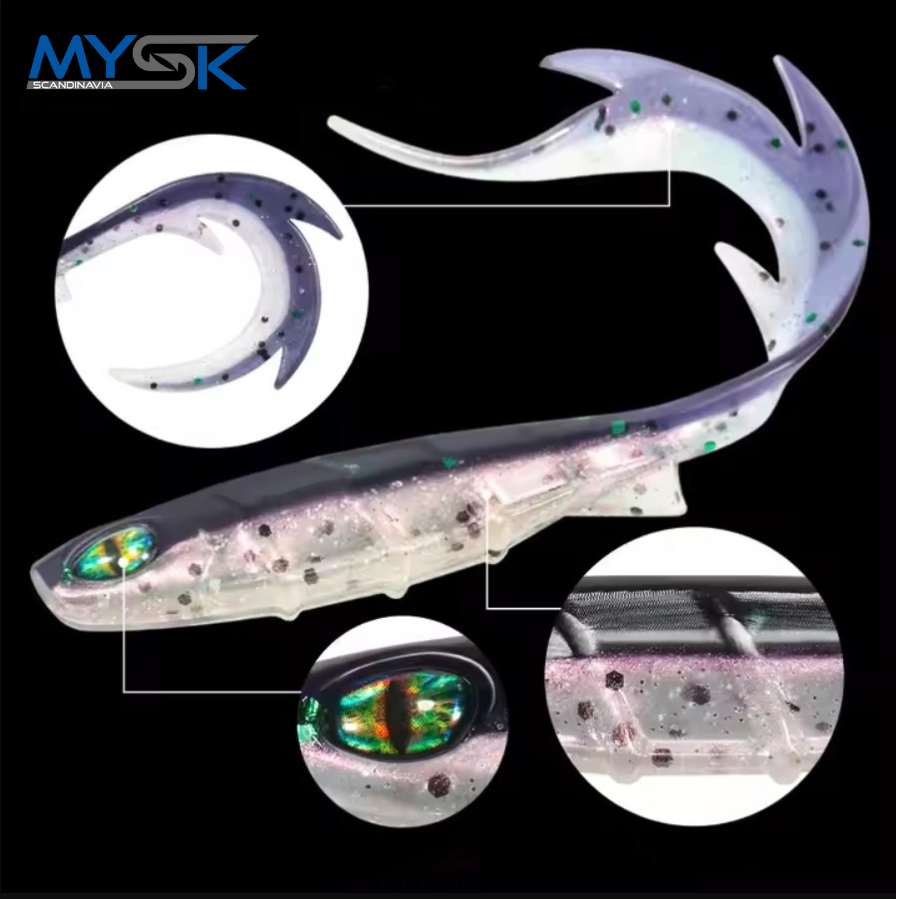 MYSK - Twister Grub 9,5cm 10-pack
