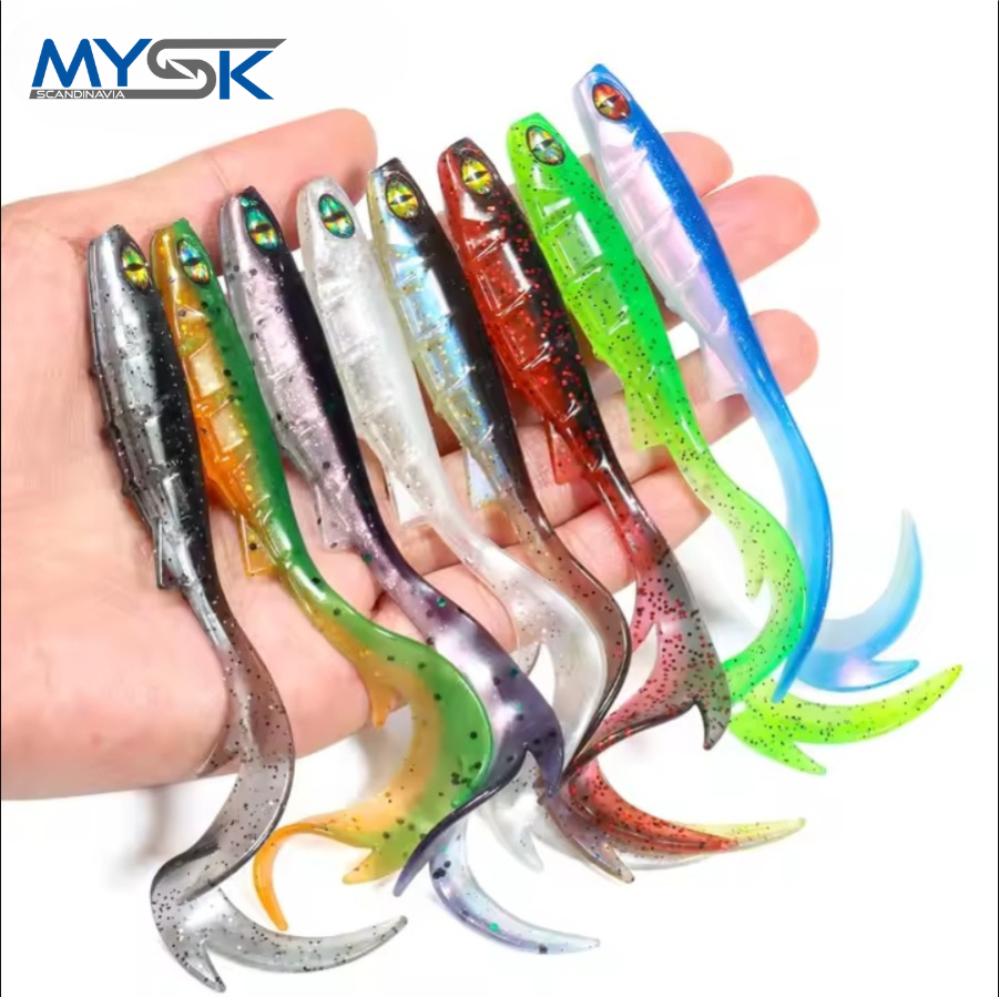 MYSK - Twister Grub 9,5cm 10-pack