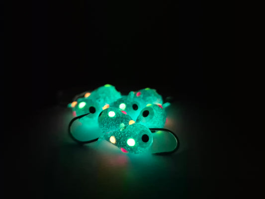 Mormyska Ljusblå GLOW