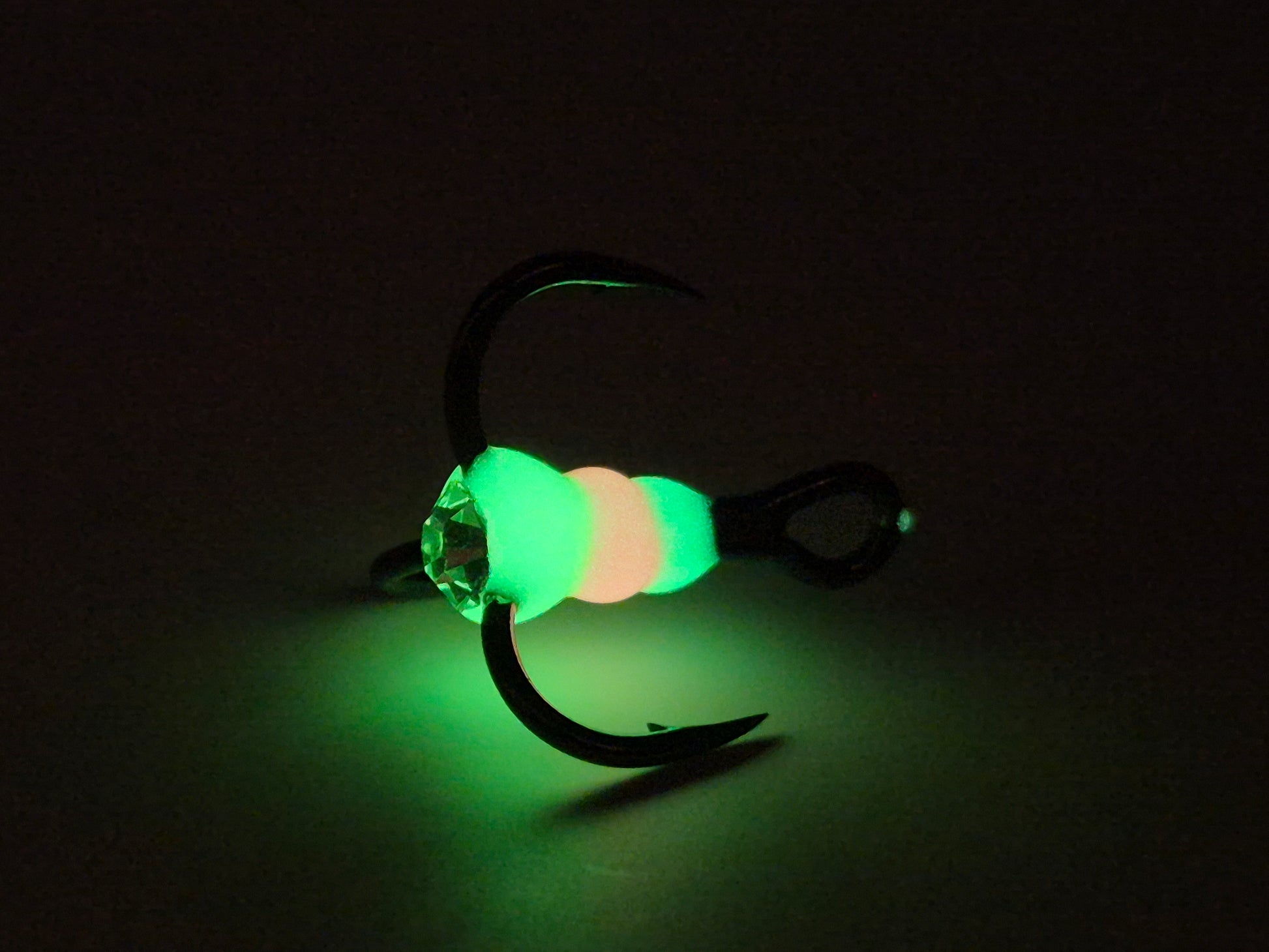 Limkrok trekrok gul/röd/grön epoxy GLOW