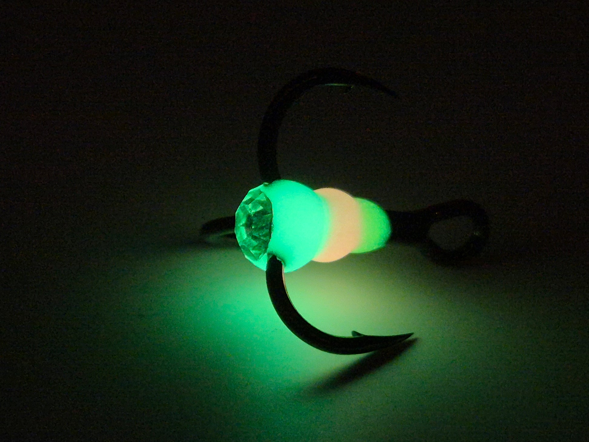 Limkrok trekrok vit/röd/gul epoxy GLOW 