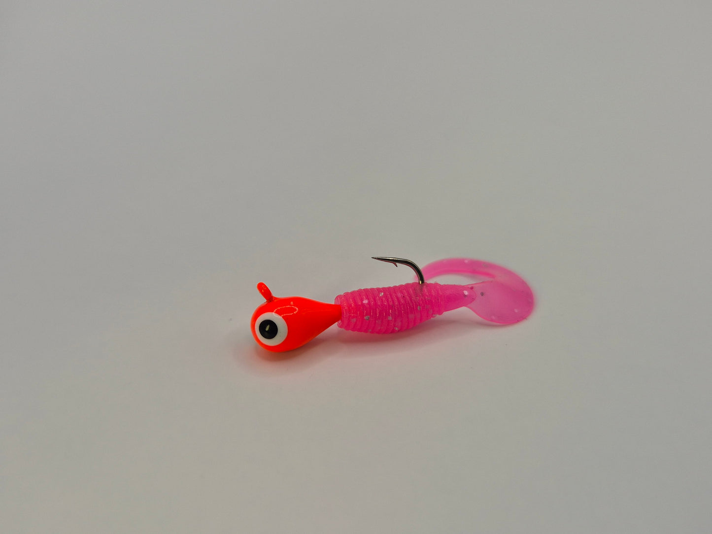 Hälsingemyskans minijigg rosa till mormyska 5mm