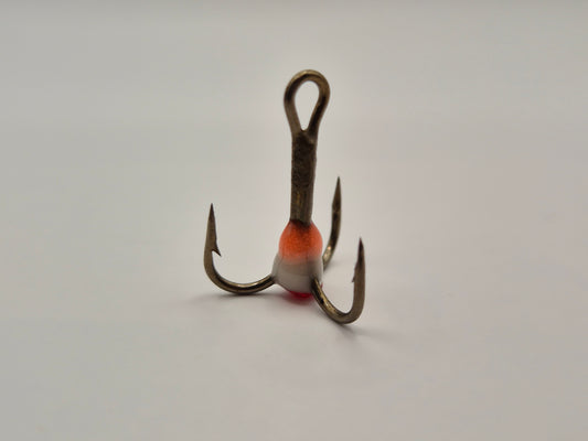 Limkrok Röd/vit med röd diamant