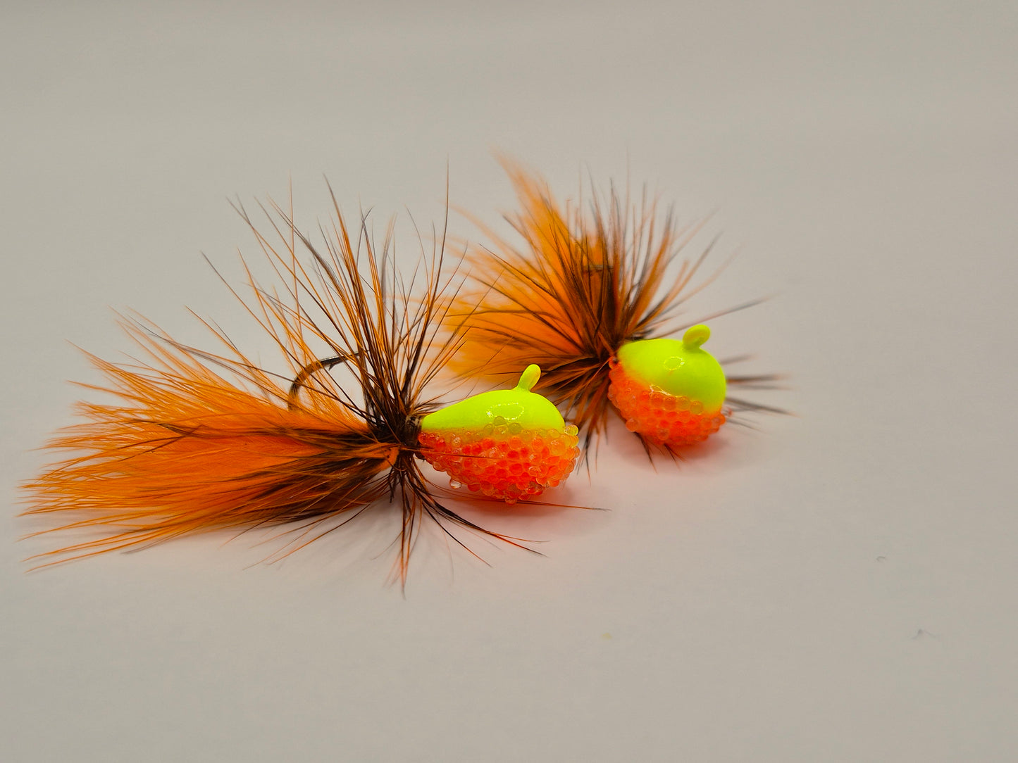 Hälsingemyskan Orange/gul kaviar med fluga