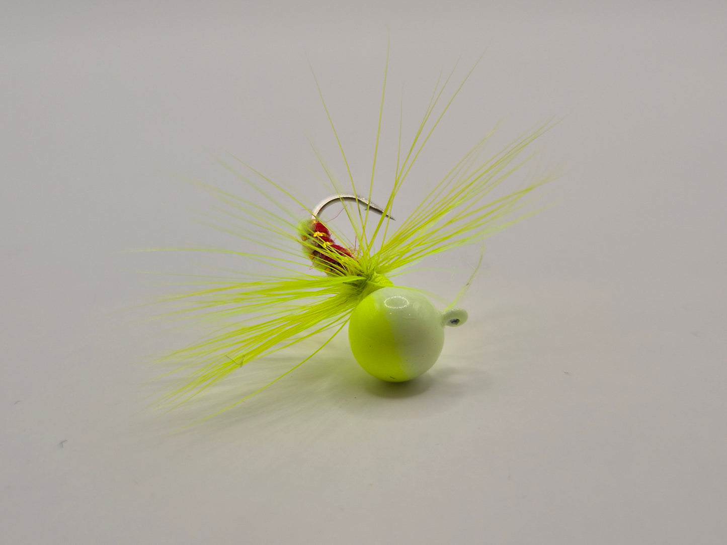 Hälsingemyskan grön kula med fluga 3,1gram