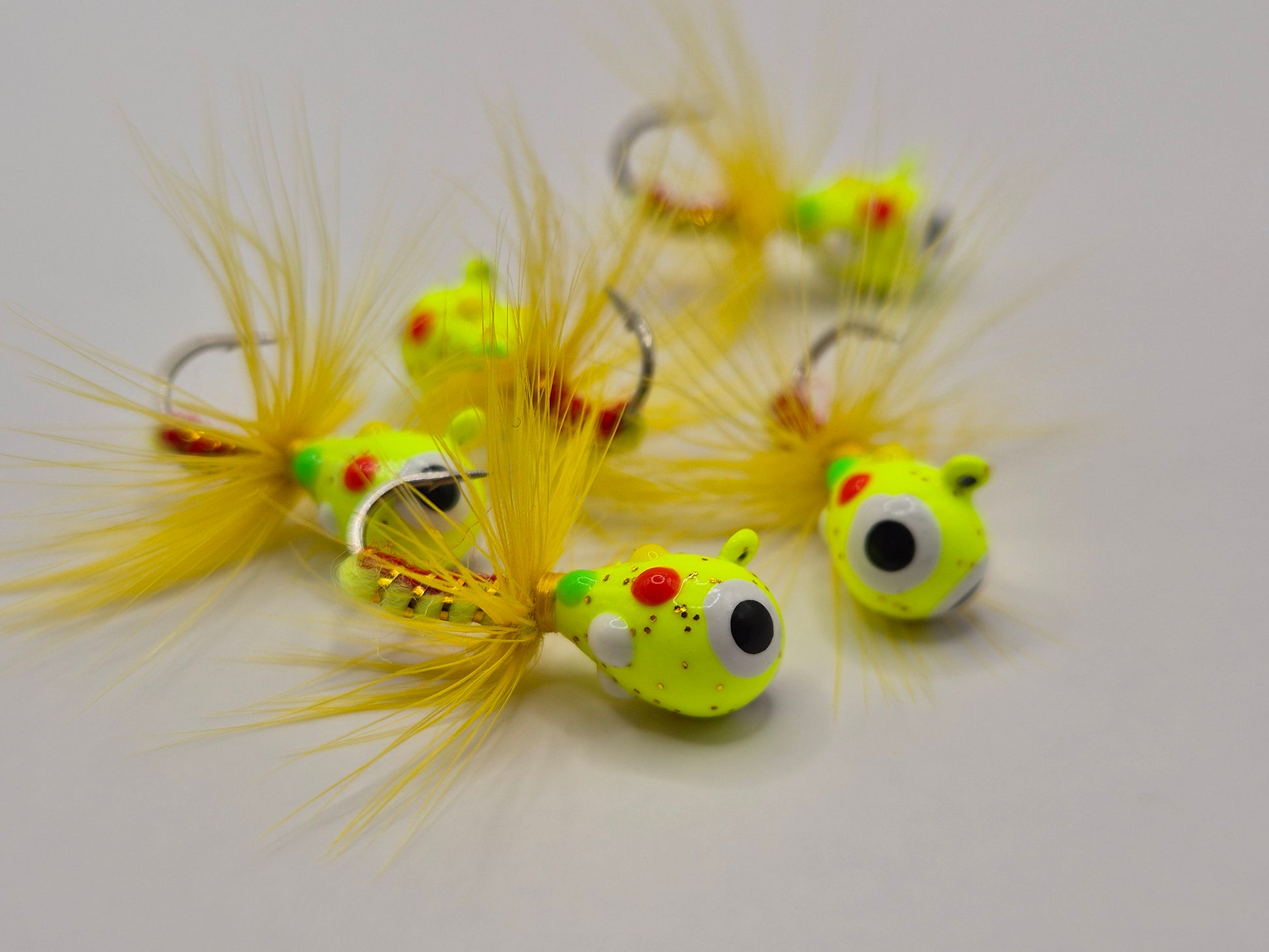 mormyska Gul epoxy med fluga