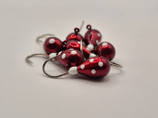 Hälsingemyskan röd metallic