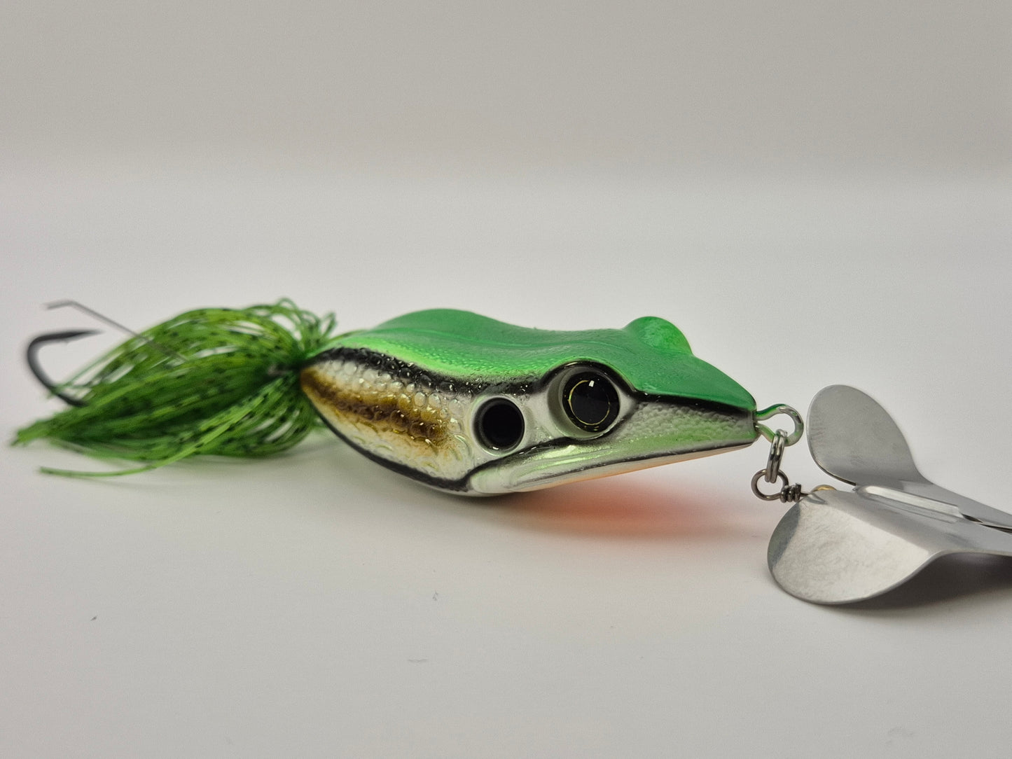 Killer Frog top water fishing bait buzzbait Greeon colour